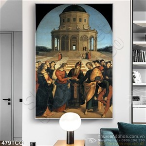 Tranh công giáo, thiên chúa