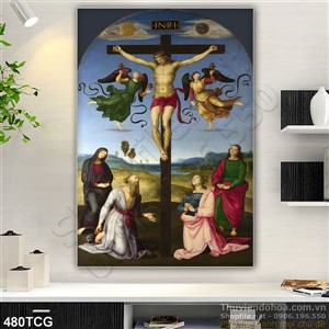 Tranh công giáo, Chúa trên thập giá