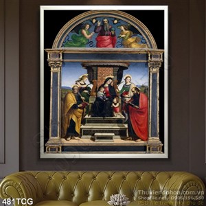 Tranh công giáo, Chúa Giê su và Đức Mẹ