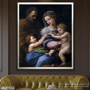 Tranh công giáo, Đức Mẹ và Chúa Giê-su