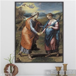 Tranh công giáo, thiên chúa