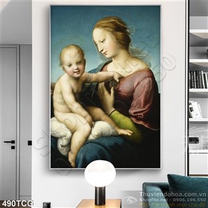 Tranh công giáo, Chúa Giê su và Mẹ Maria