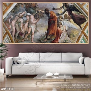 Tranh công giáo, thiên chúa