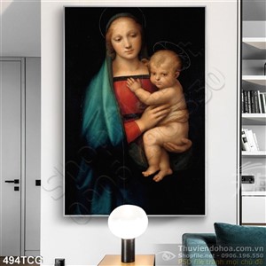 Tranh công giáo,Mẹ Maria và Chúa Giê su