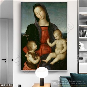 Tranh công giáo, Mẹ Maria và Chúa Giê-su