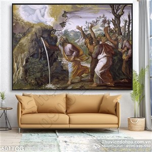 Tranh công giáo, thiên chúa