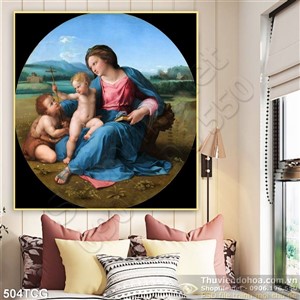 Tranh công giáo, thiên chúa