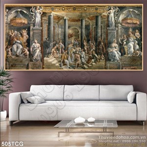 Tranh công giáo, thiên chúa