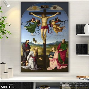 Tranh công giáo, Chúa đóng đinh trên thập giá