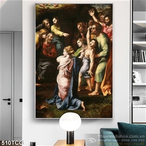 Tranh công giáo, thiên chúa in lịch