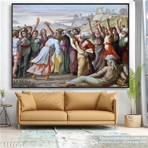 Tranh công giáo, thiên chúa treo tường