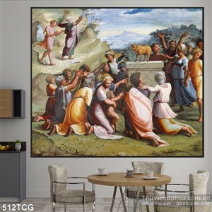 Tranh công giáo, thiên chúa treo tường