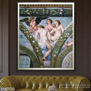 Tranh công giáo, thiên thần