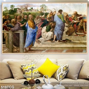 Tranh công giáo, thiên chúa