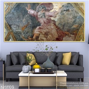 Tranh công giáo, thiên chúa treo tường