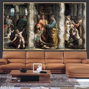 Tranh công giáo, thiên chúa