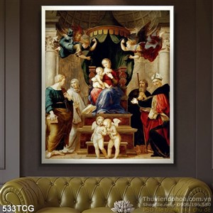 Tranh công giáo, Chúa Giê su và Đức Mẹ