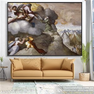 Tranh công giáo, thiên chúa