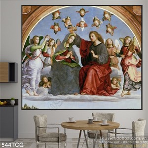 Tranh công giáo, thiên chúa in lịch đẹp