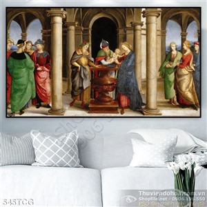 Tranh công giáo, thiên chúa