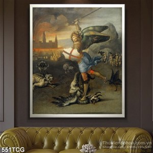 Tranh công giáo, thiên chúa in lịch treo tường