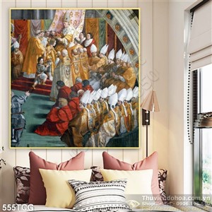 Tranh công giáo, thiên chúa