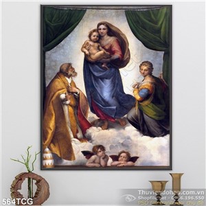 Tranh công giáo, Mẹ Maria và Chúa Giê su