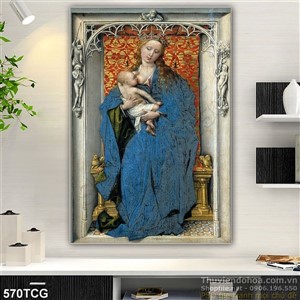 Tranh công giáo, Mẹ Maria và Chúa