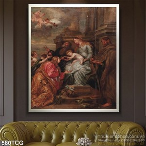 Tranh công giáo, Chúa Giê su và Đức Mẹ