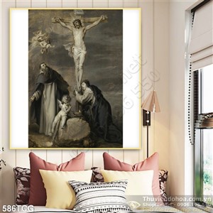 Tranh công giáo, Chúa trên thập gía