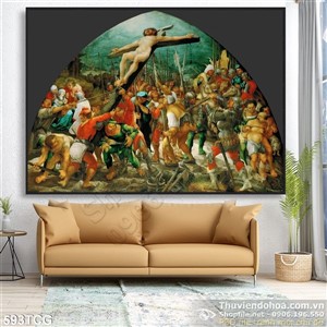 Tranh công giáo, thiên chúa