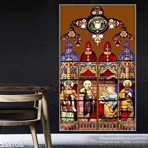 Tranh công giáo, thiên chúa dán tường