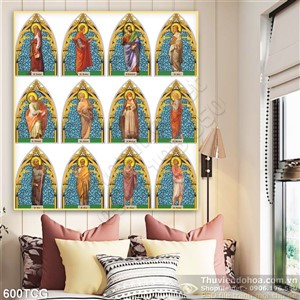 Tranh công giáo 12 thánh tông đồ