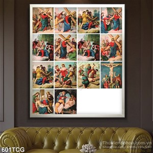 Tranh 14 chặng đàng thánh giá Chúa