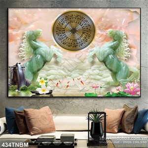 Tranh Song Mã psd mã đáo thành công