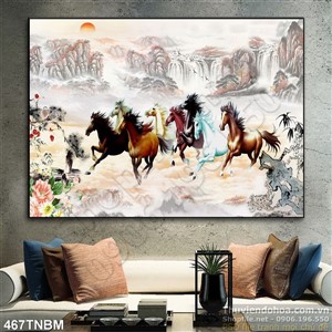 Tranh Song Mã kim tiền