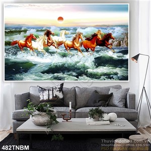 Tranh 8 Ngựa treo tường