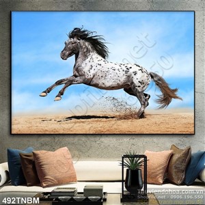 File psd tranh ngựa đẹp