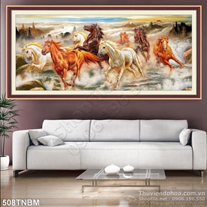 Tranh khổ lớn mã đáo thành công