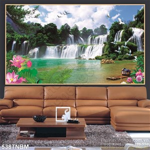 Tranh phong thủy mã đáo dán tường