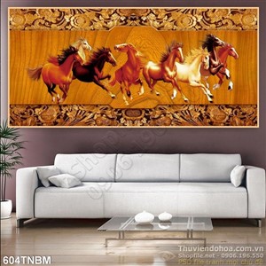 Gạch trang trí 3D mã đáo