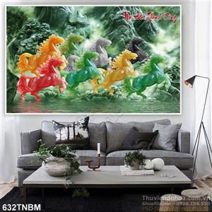 Tranh giả ngọc mã đáo treo tường