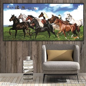 Tranh quần phi Bát Mã