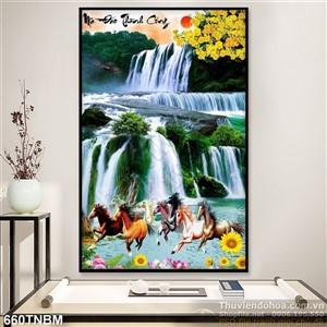 Tranh tết Bát Mã thành công