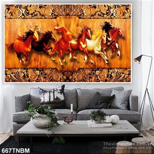 File psd tranh gạch mã đáo thành công