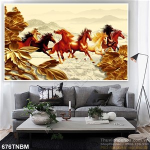 Tranh 3D mã đáo thành công độc đáo nhất