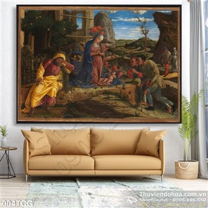 Tranh công giáo, thiên chúa