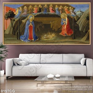 Tranh công giáo, thiên chúa treo tường đẹp