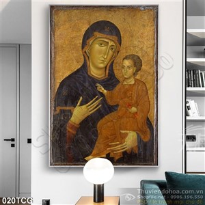 Tranh công giáo, Mẹ Maria và Chúa