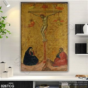 Tranh công giáo, Chúa bị đóng đinh trên thập giá
